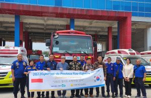 경기도, 인도네시아 내무부에 소방차량 무상 전달