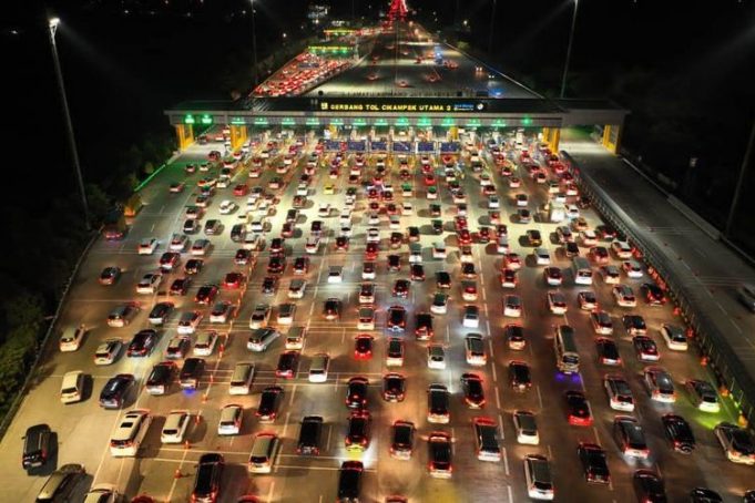 수도권 귀향 차량 160만 대 가운데 44.2%만 돌아와