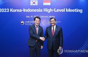 장영진 1차관, 인도네시아 해양투자조정부 장관 면담