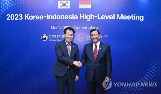 장영진 1차관, 인도네시아 해양투자조정부 장관 면담