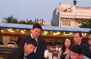 국회 외교통일위 의원 자카르타 북부 침하지역 방문