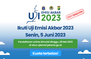 자카르타와 수도권 6월 6일부터 차량 배출가스 단속…