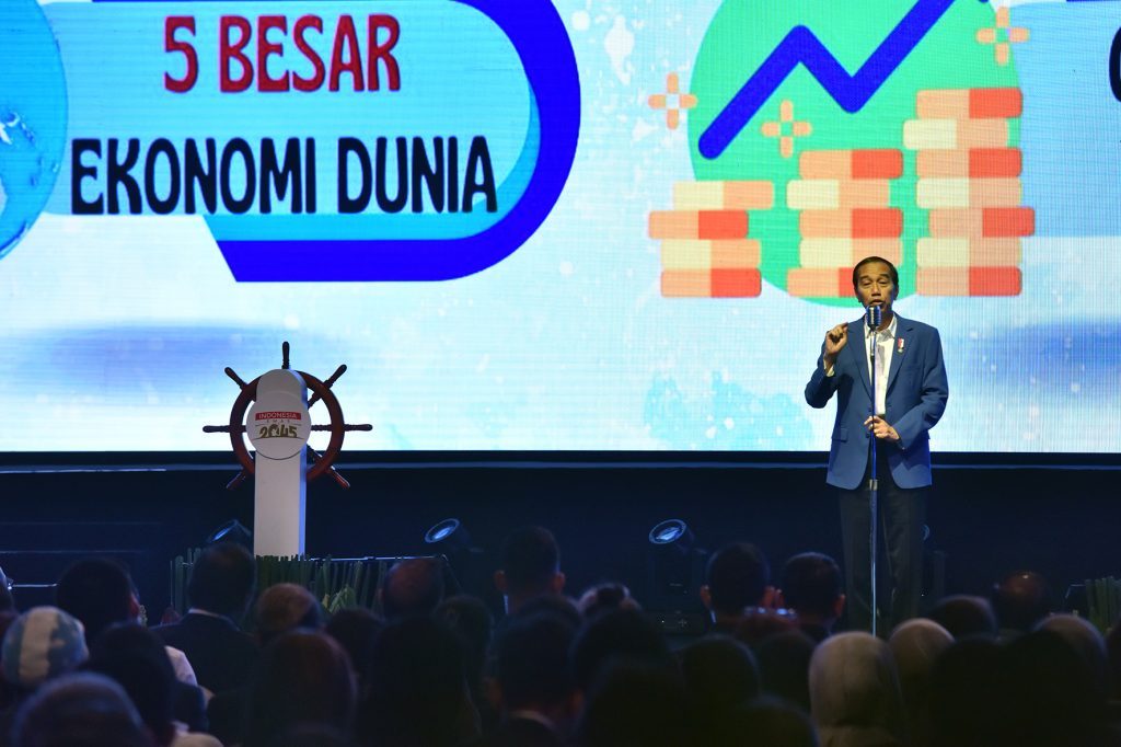 Presiden Jokowi luncurkan RPJPN 2025-2045.  2025∼2045 국가장기개발계획 발표