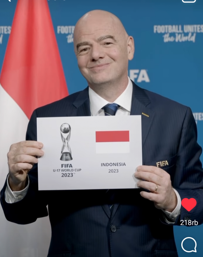 U-17월드컵 유치 인도네시아 “세계 축구로 나갈 기회 다시 얻어”