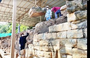 캄보디아 앙코르 복원에 미륵사지 정비 기술