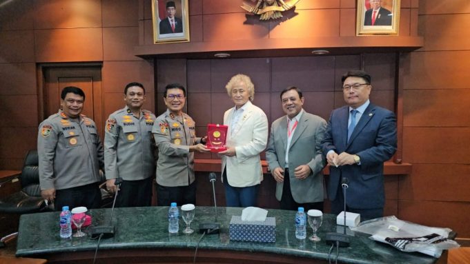 세계경찰태권연맹 방승호 총재, 인도네시아 경찰대학원 방문