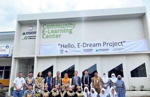 현대엔지니어링, 인니에 6번째 이러닝 교실 완공