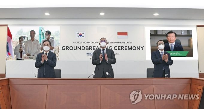 현대차그룹·LG엔솔 인니 배터리셀 합작투자 ‘아시아 올해의 딜’
