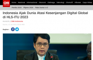 인도네시아, 글로벌 디지털 격차 극복을 위해 전 세계 초청