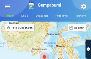*속보* 칼리만탄 남쪽 바다서 규모 7.4 강진 발생…쓰나미 조기경보 없음