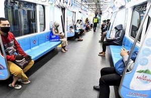 자카르타, 월 620만 루피아 미만 소득 근로자 대중교통 무료 이용