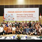 스마랑에서 Satgas UU Ciptaker 관련회의