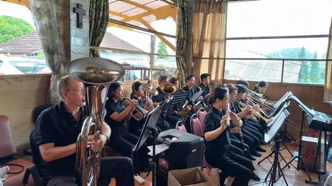 I K Wind Orchestra, 아프간 난민촌에서 사랑나눔음악회 개최