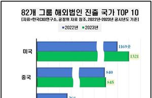 한국내 대기업 세계 5686곳에 거점