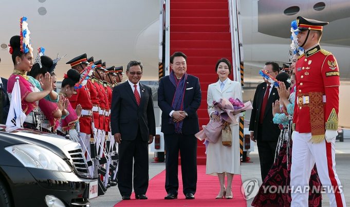 尹대통령 공식방문 이틀째, ‘한·아세안’ ‘아세안+한중일’ 정상회의 참석