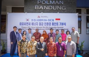 이유씨엔씨, 반둥 폴리텍 대학에 친환경 페인트 기부