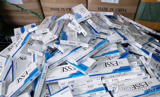 올해 해외 여행자 담배 밀수 작년보다 52%↑