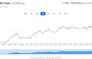 15,889루피아/달러, 42개월 만에 최고 올라… “Rp16,000 갈 것”