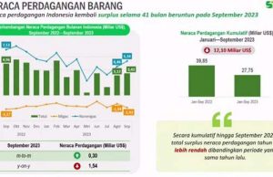 인도네시아, 42개월 연속 무역수지 흑자 기록…흑자 규모는 축소