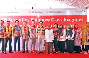 KB증권, 인도네시아 아동 교육 위한 ‘무지개교실’ 완공