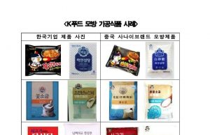 “한글브랜드 ‘사나이’ 다시다·불닭면, 알고보니 中 짝퉁”