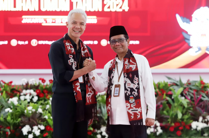 간자르 후보 선거운동 5,060억 루피아 최다 사용