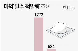 인천공항 세관 직원들이 필로폰 밀반입 조직과 공모