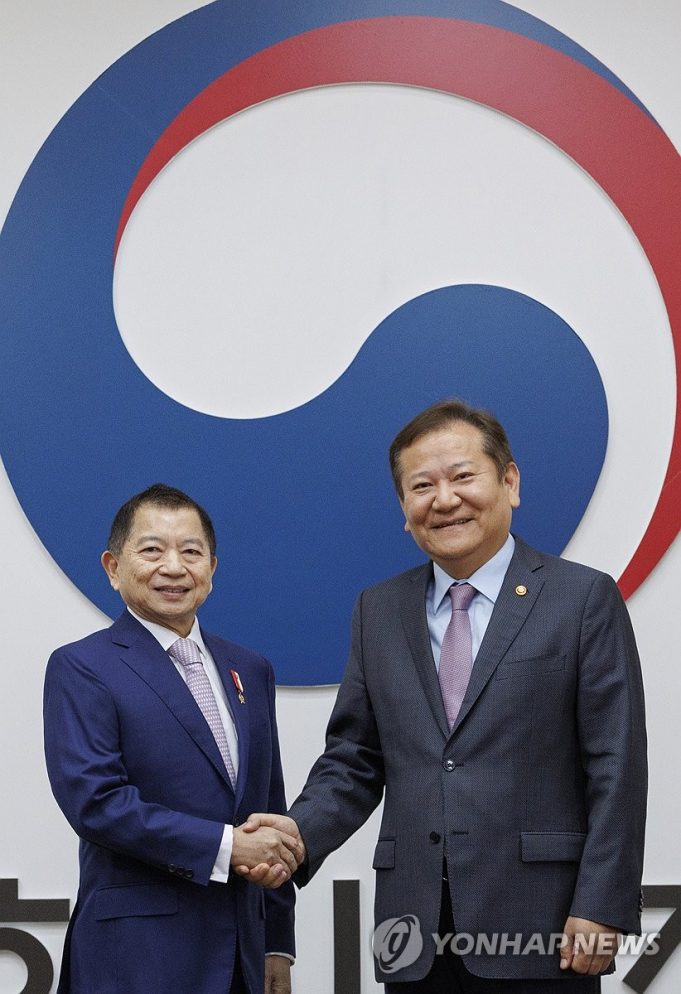 인도네시아 국가개발기획부 장관 한국방문