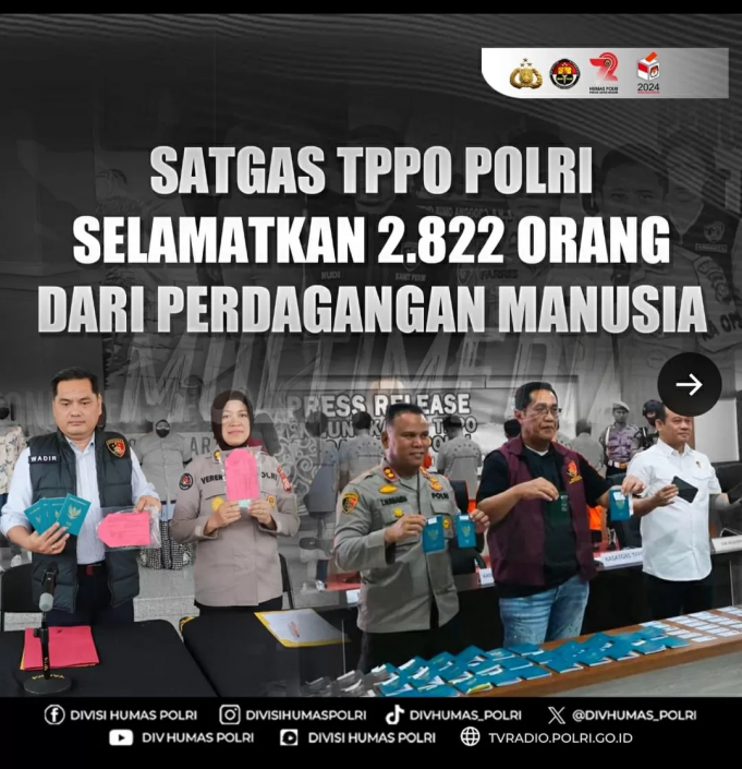 6개월간 인신매매 사범 1,060명 체포 2,822명 구조