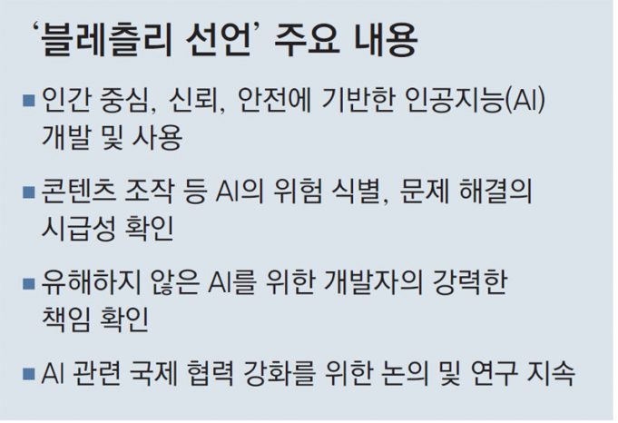 AI 안전 ‘블레츨리 선언’…우리의 대비는 충분한가