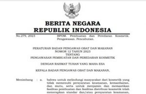 화장품 리필 판매된다…. BPOM 리필 법규 발표