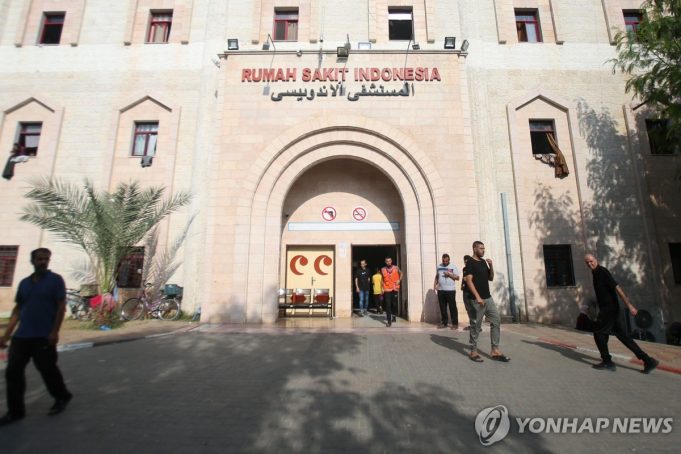 인니, 가자지구에 새 병원 짓기로…내달 기공식 예정