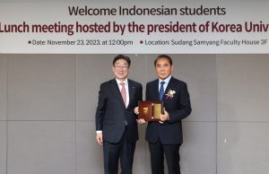 서영률 프라타마 아바디 회장, 고려대에 2억원 기부