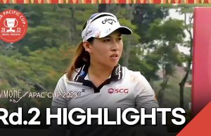 티띠꾼, 시몬느 아시아퍼시픽컵 여자골프 2라운드 단독 선두