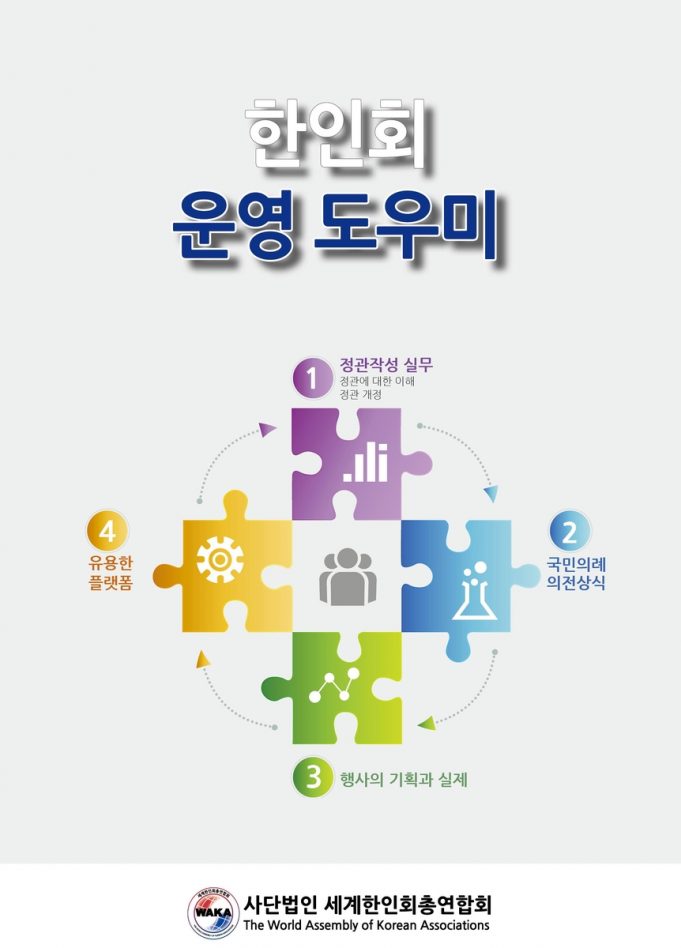 세계한인회총연합회, ‘한인회 운영도우미’ 발간