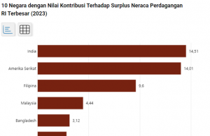 인도네시아 무역수지 흑자 10개국… 인도 1위