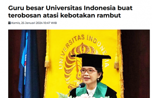 인도네시아 의과 대학이 발표한 탈모 돌파구는