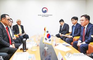 부디 교통부 장관, 서울서 국토교통부 방문