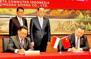 6조 8,400억 루피아 투자 신형 기차 38량 수입