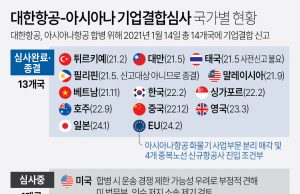 대한항공, 아시아나 품고 ‘세계 10위권 메가캐리어’ 성큼