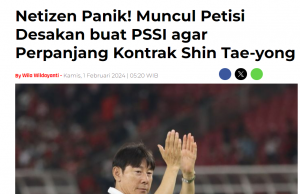 신태용 감독 다른 대표팀 제안 보도에 인니 네티즌 페닉