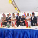 코브라골드 연합훈련 참가 한국군 함상 리셉션