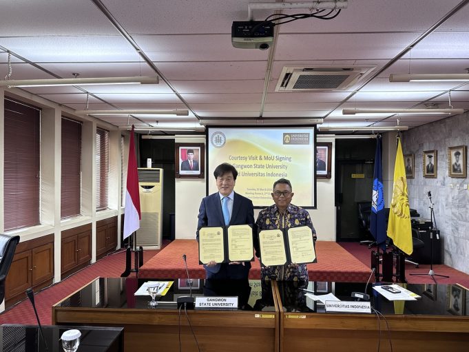 강원도립대·국립 인도네시아대 협약…인재 발굴·학술 교류