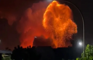 가룻 탄약고 폭발 사고.. 민간인 9명 포함 총 13명 사망