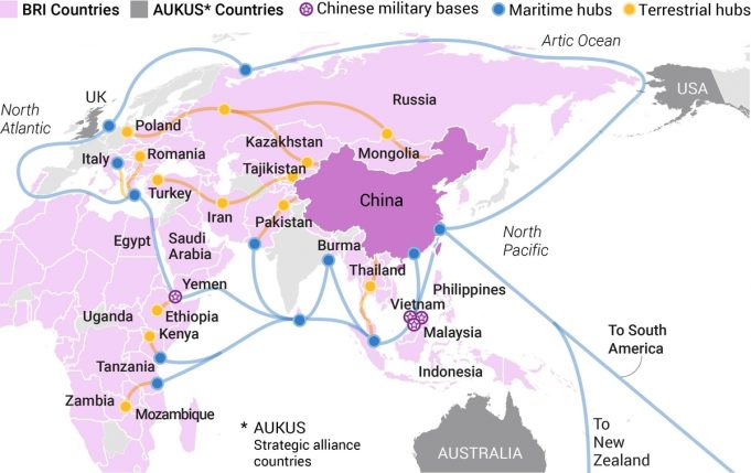 中, ‘동남아 일대일로 사업’ 70조3천억원 자금난