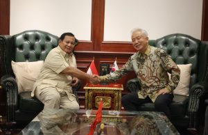 이상덕 대사, 대통령 후보 프라보워 국방장관 예방