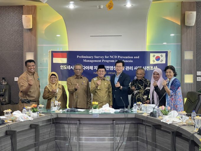 한국건강관리협회, 아쩨 주민 비전염성질환 조사단 파견