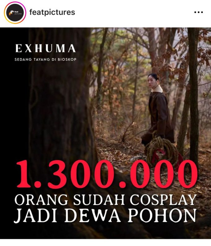 파묘 인도네시아 개봉 2주만에 100만 관객 돌파