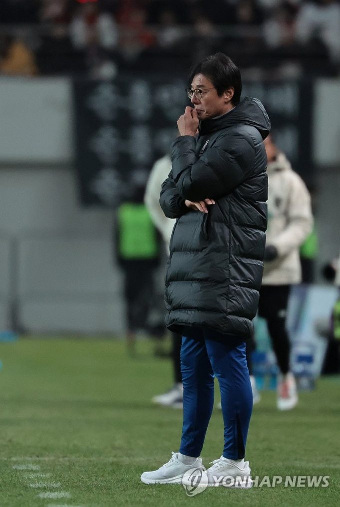 한국 축구, 101위 태국과 월드컵 예선 1-1