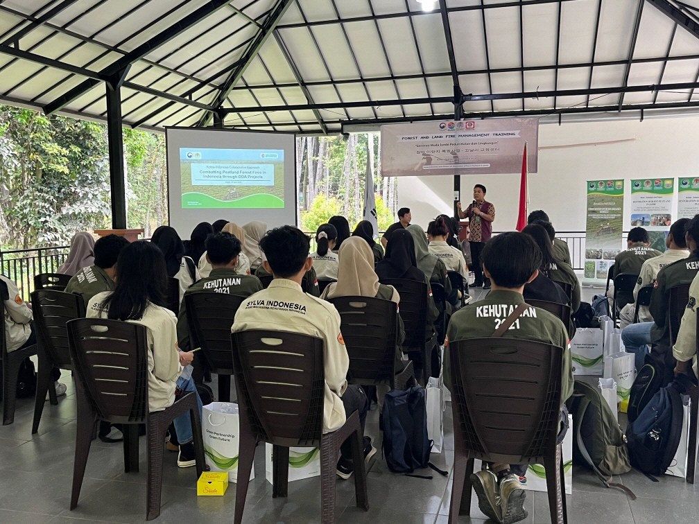 한-인니산림협력센터 인도네시아 건기 대비한 산불예방 교육 2024.4